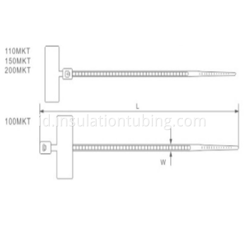 nylon Marker Cable Ties graphic